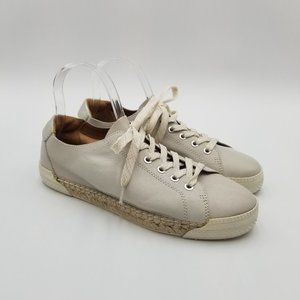 Franco Sarto Lessia Espadrilles Leather Sneaker  9.5